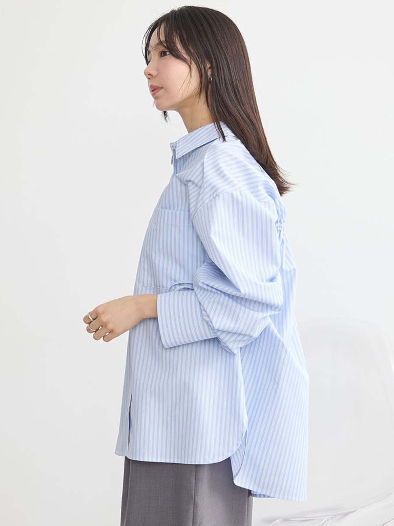 Riko Back Drawstring Shirt