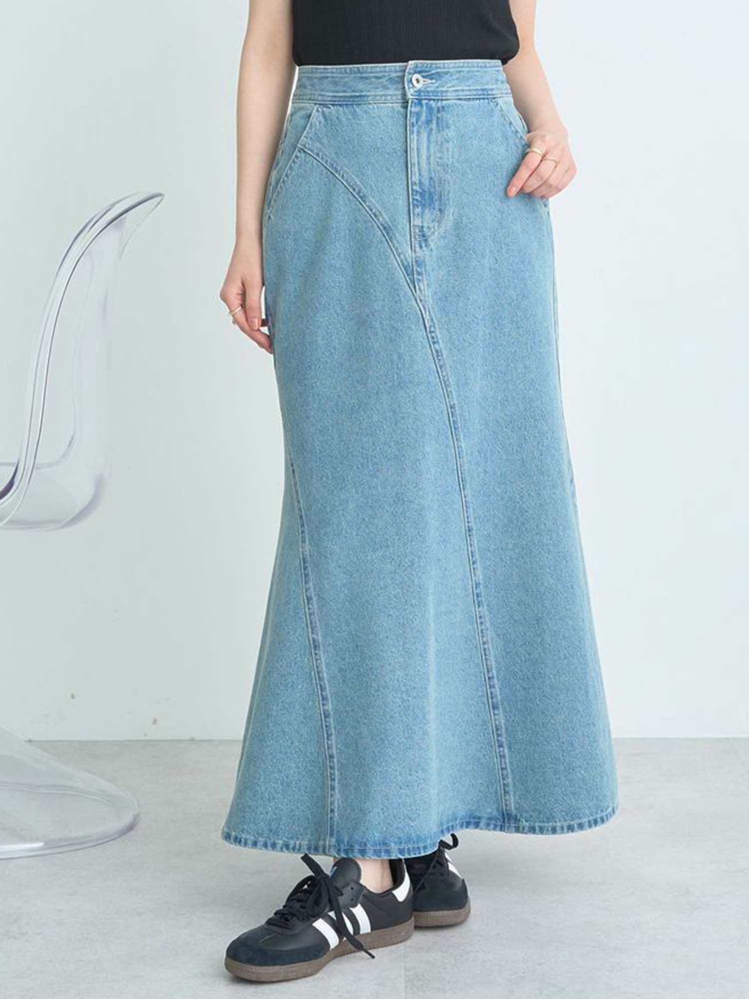 Imabari Mermaid Denim Skirt
