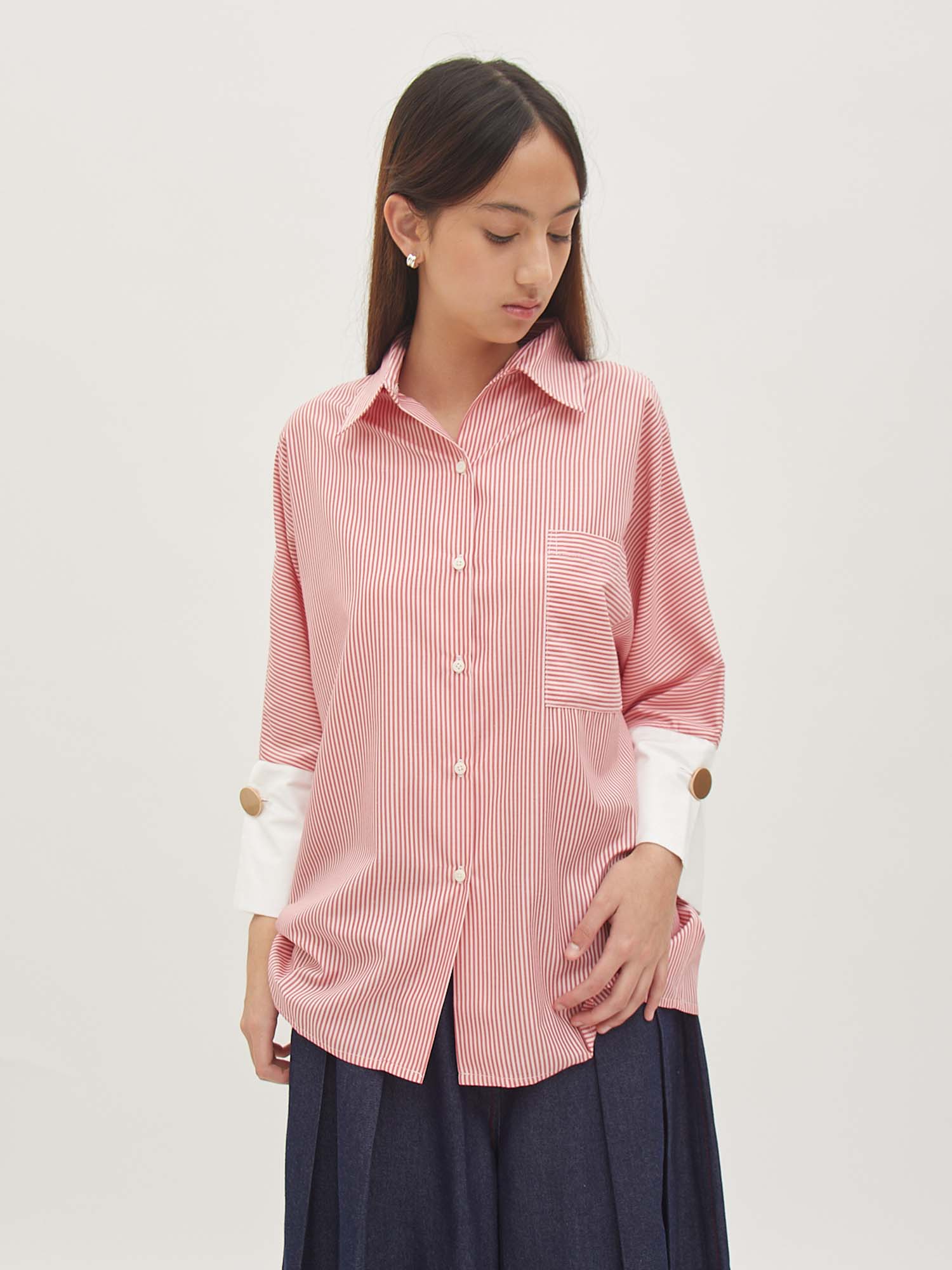 Leela Shirt with Big Cuff
