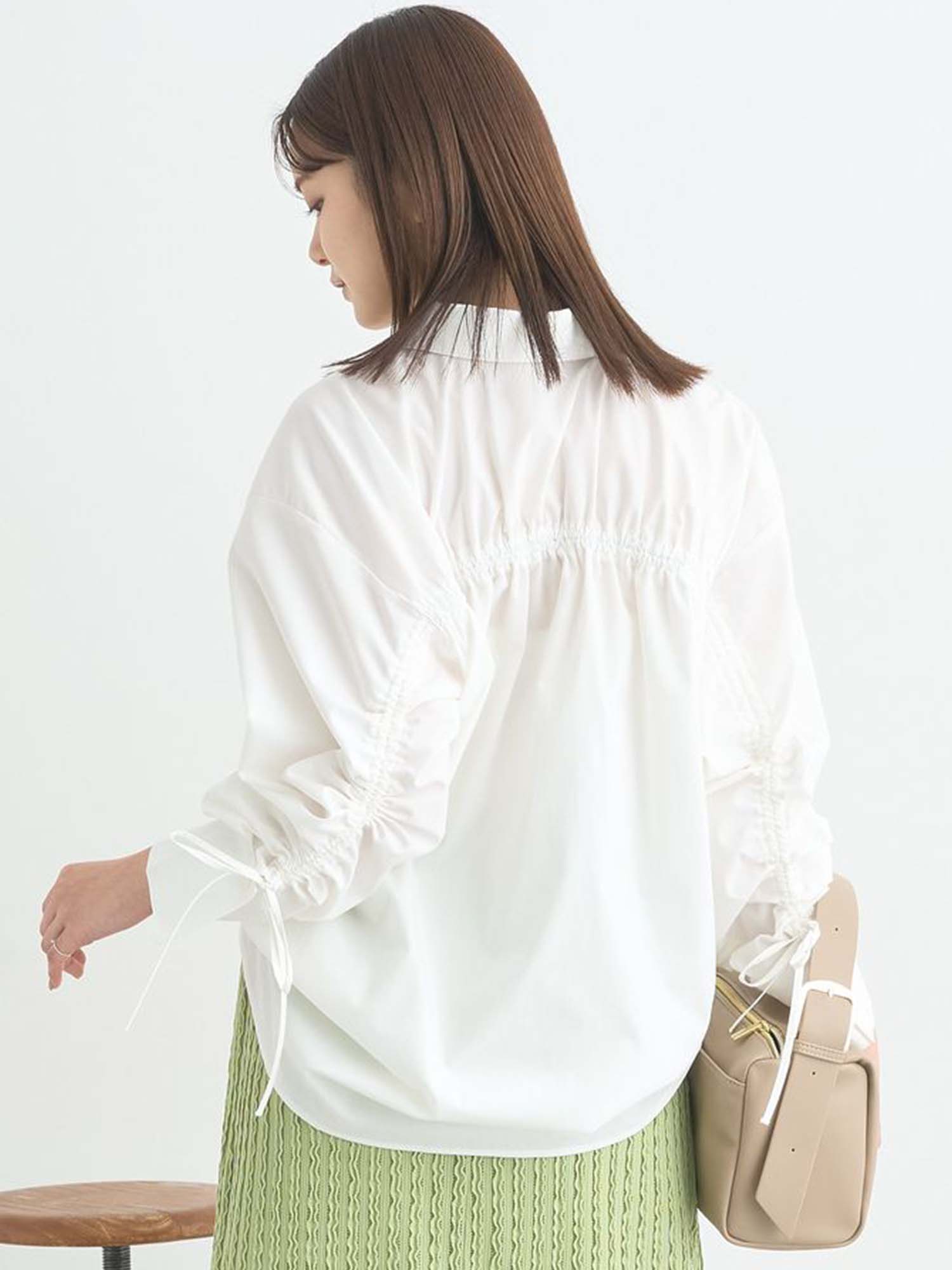 Riko Back Drawstring Shirt