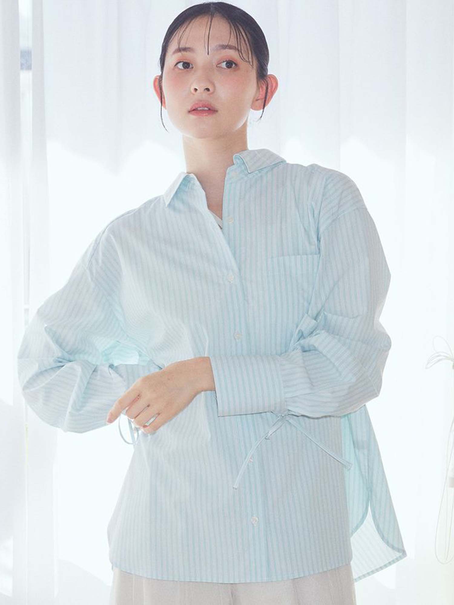 Riko Back Drawstring Shirt