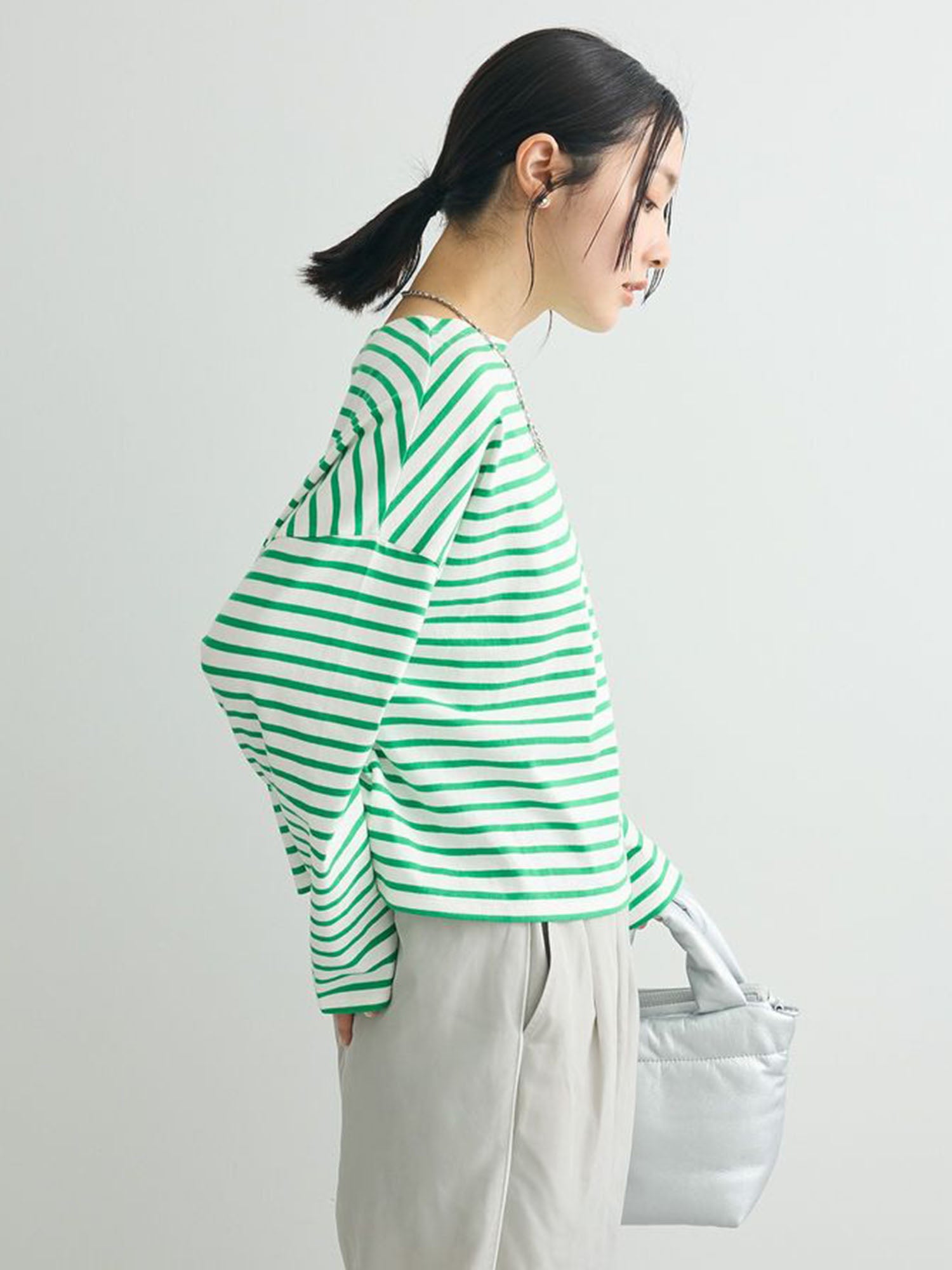 Iruka Striped Pullover