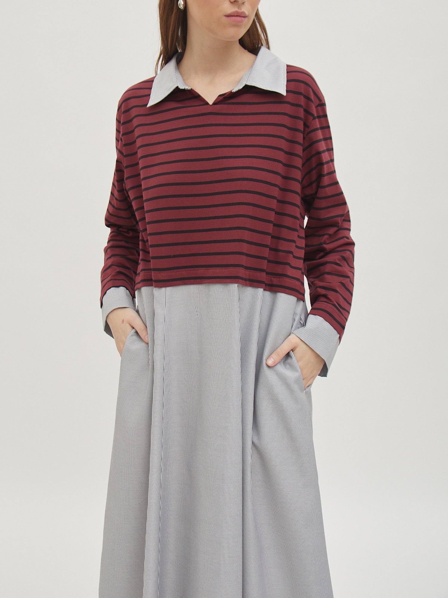 Kesya Docking Shirt Dress