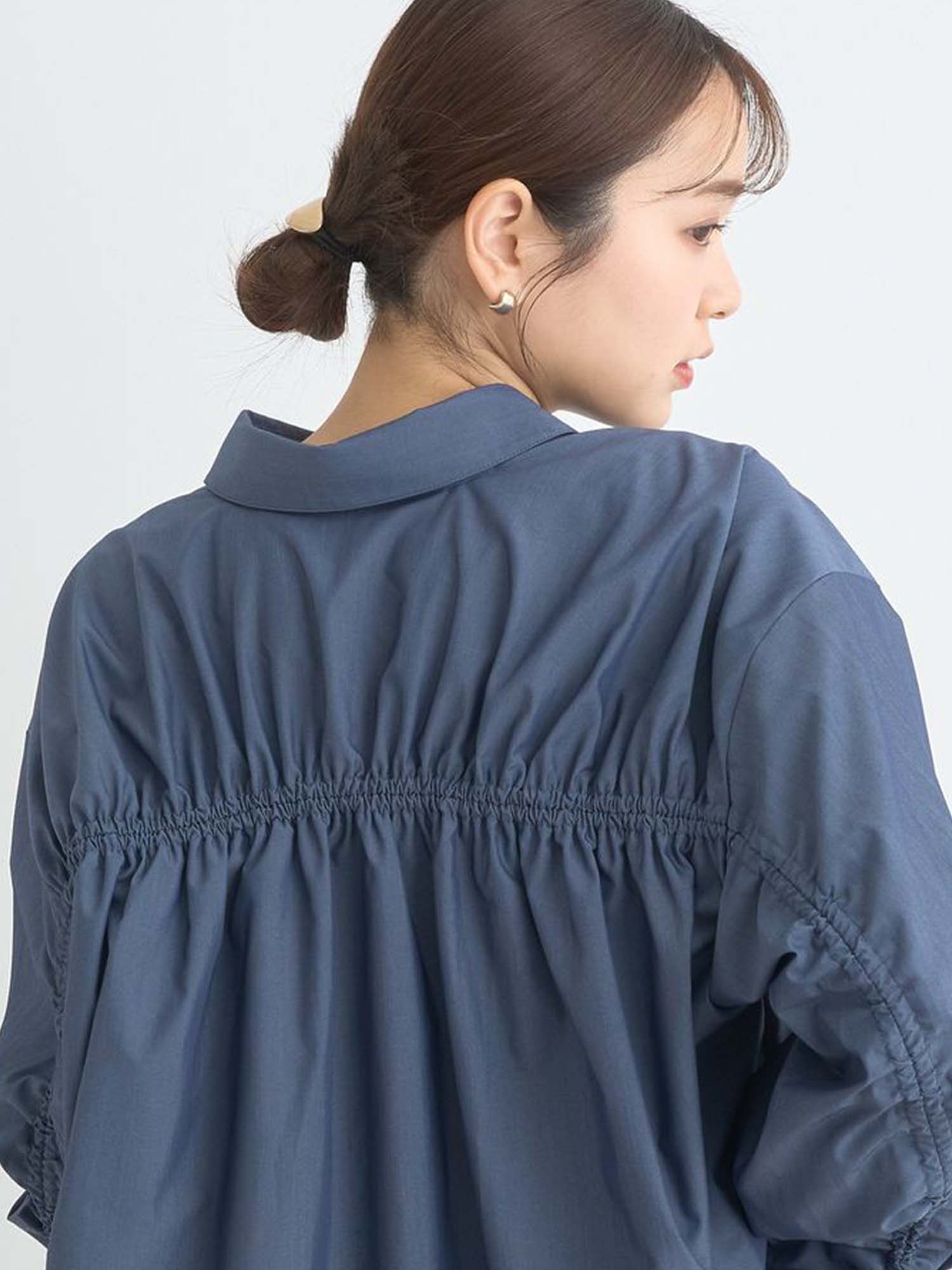 Riko Back Drawstring Shirt