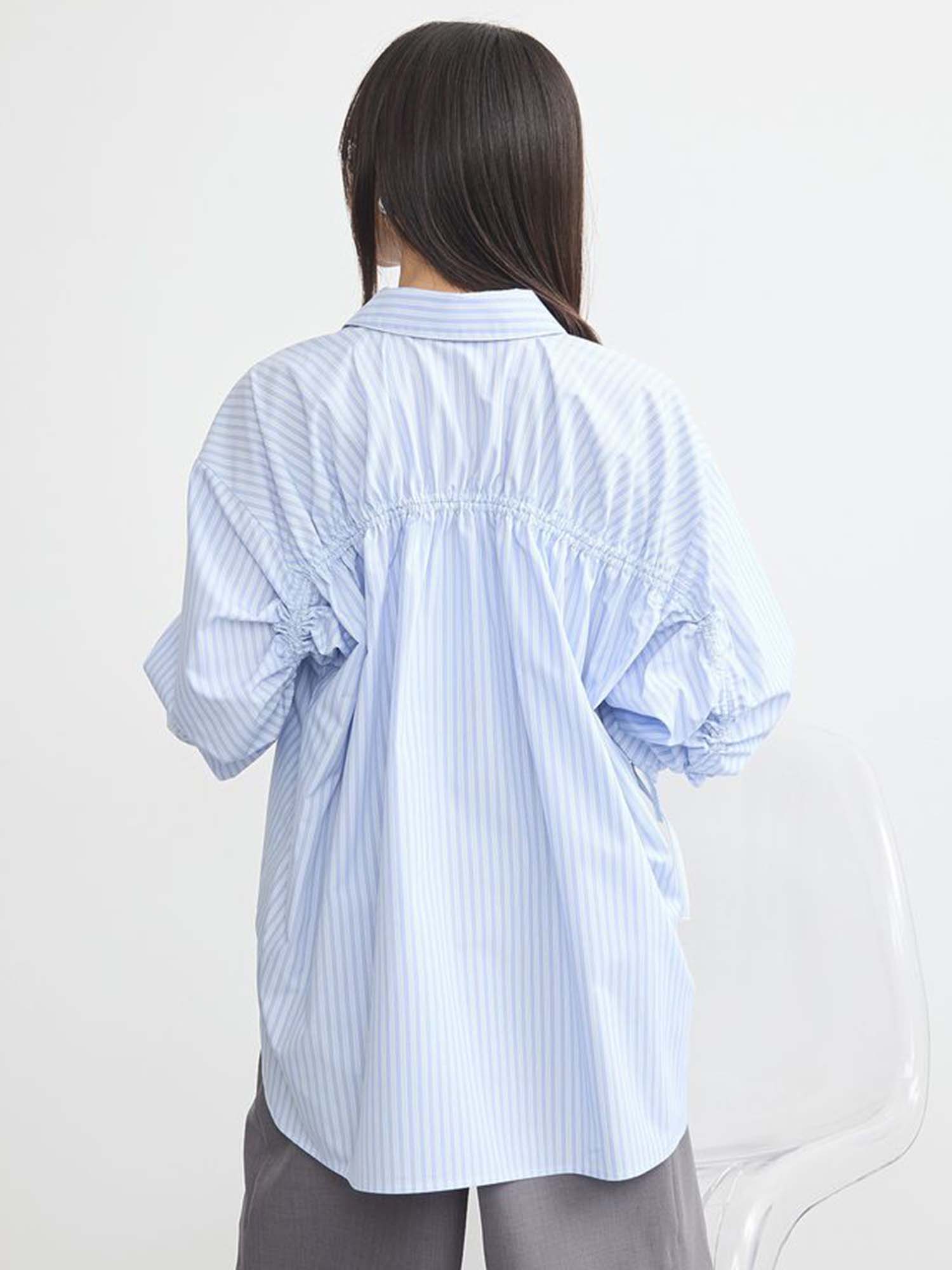 Riko Back Drawstring Shirt