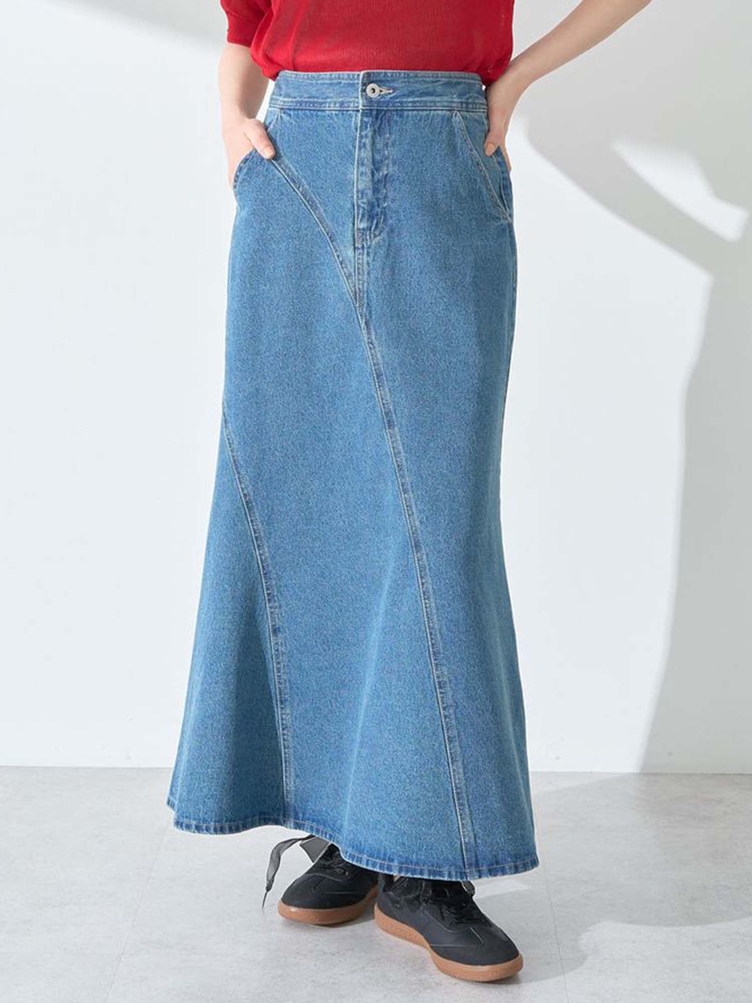 Imabari Mermaid Denim Skirt