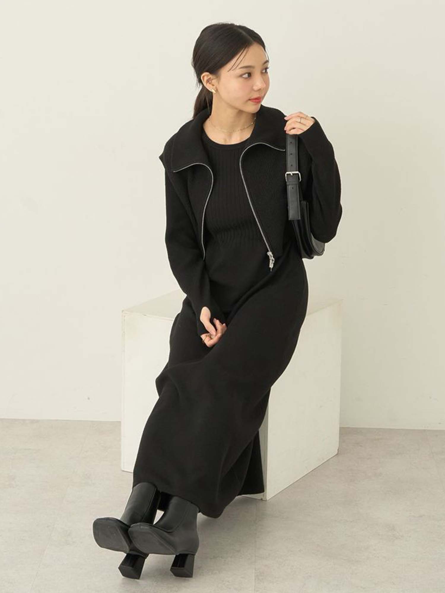 Hikari Knit Dress Set