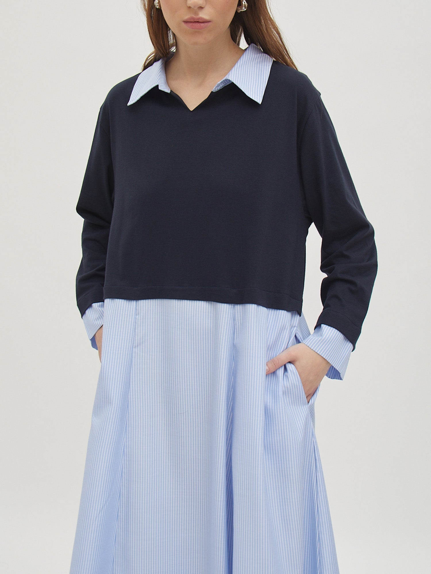 Kesya Docking Shirt Dress