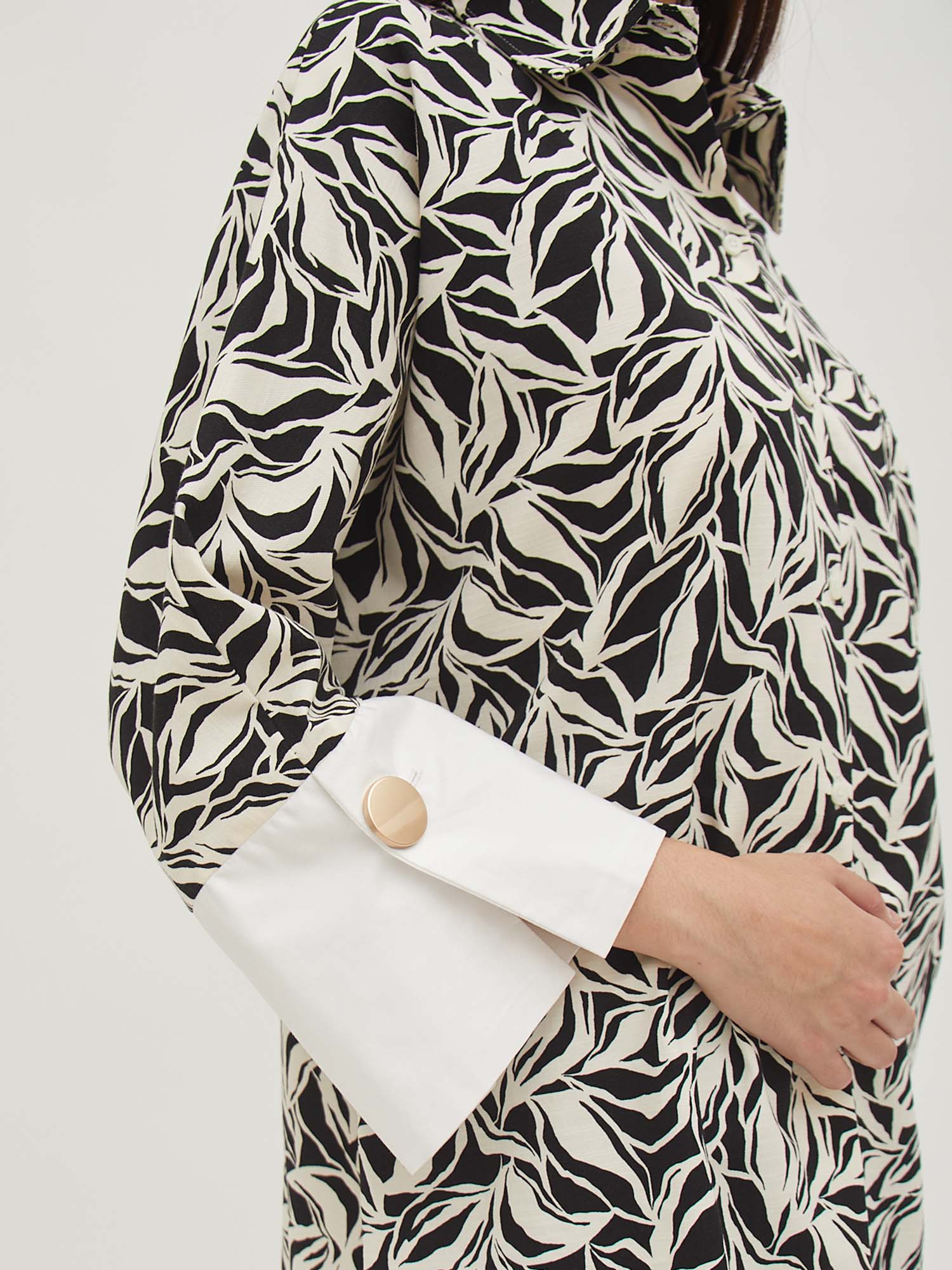 Leela Shirt with Big Cuff