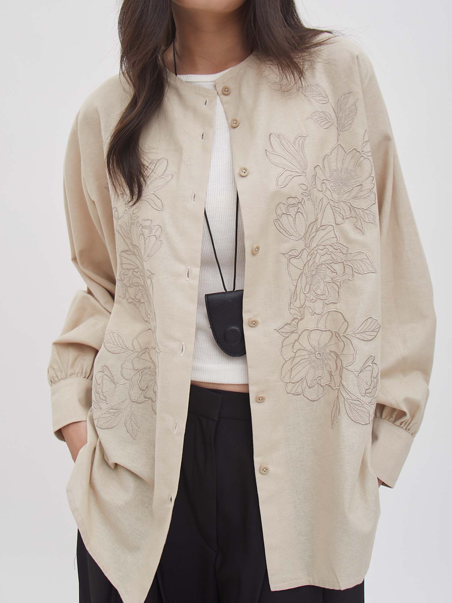 Amara Embroidery Blouse