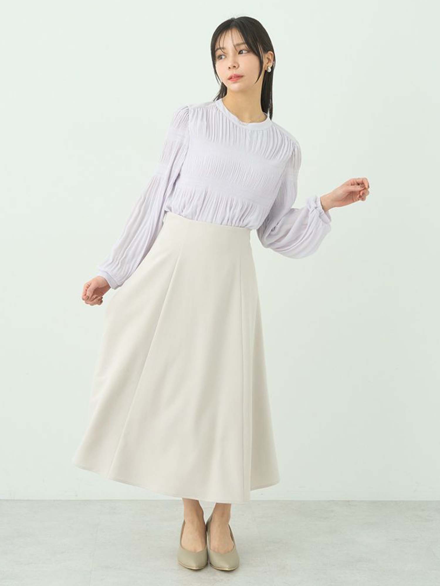 Marumi Pleated Blouse
