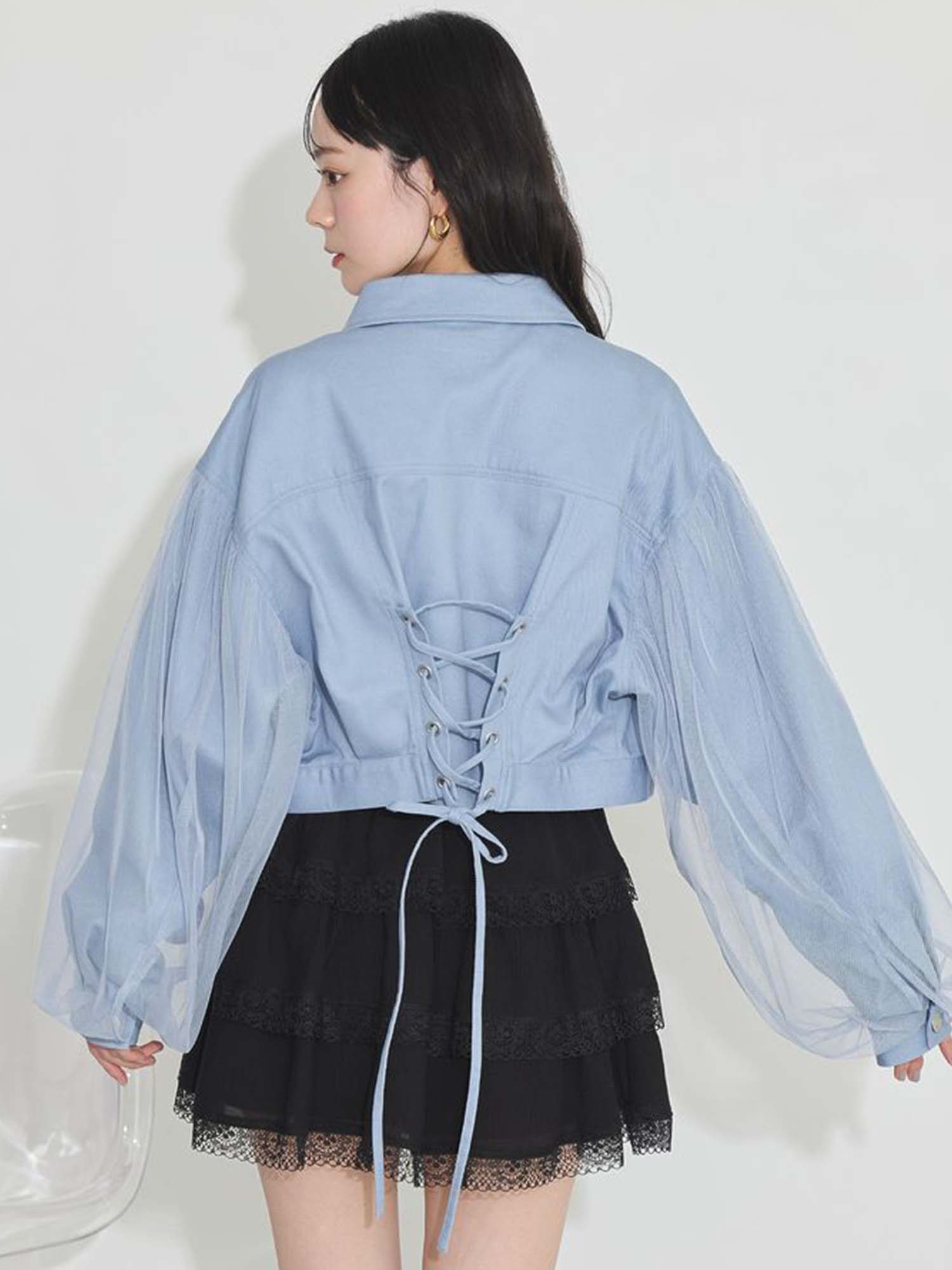 Iroha Lace Up Jacket
