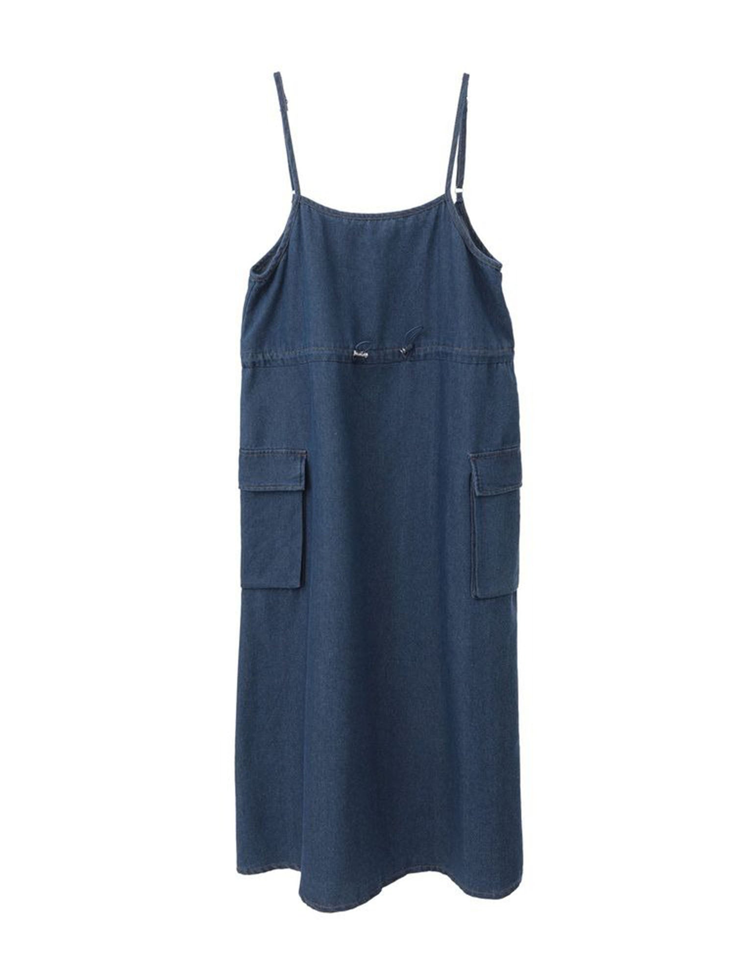 Hanataba Denim Camisole Dress