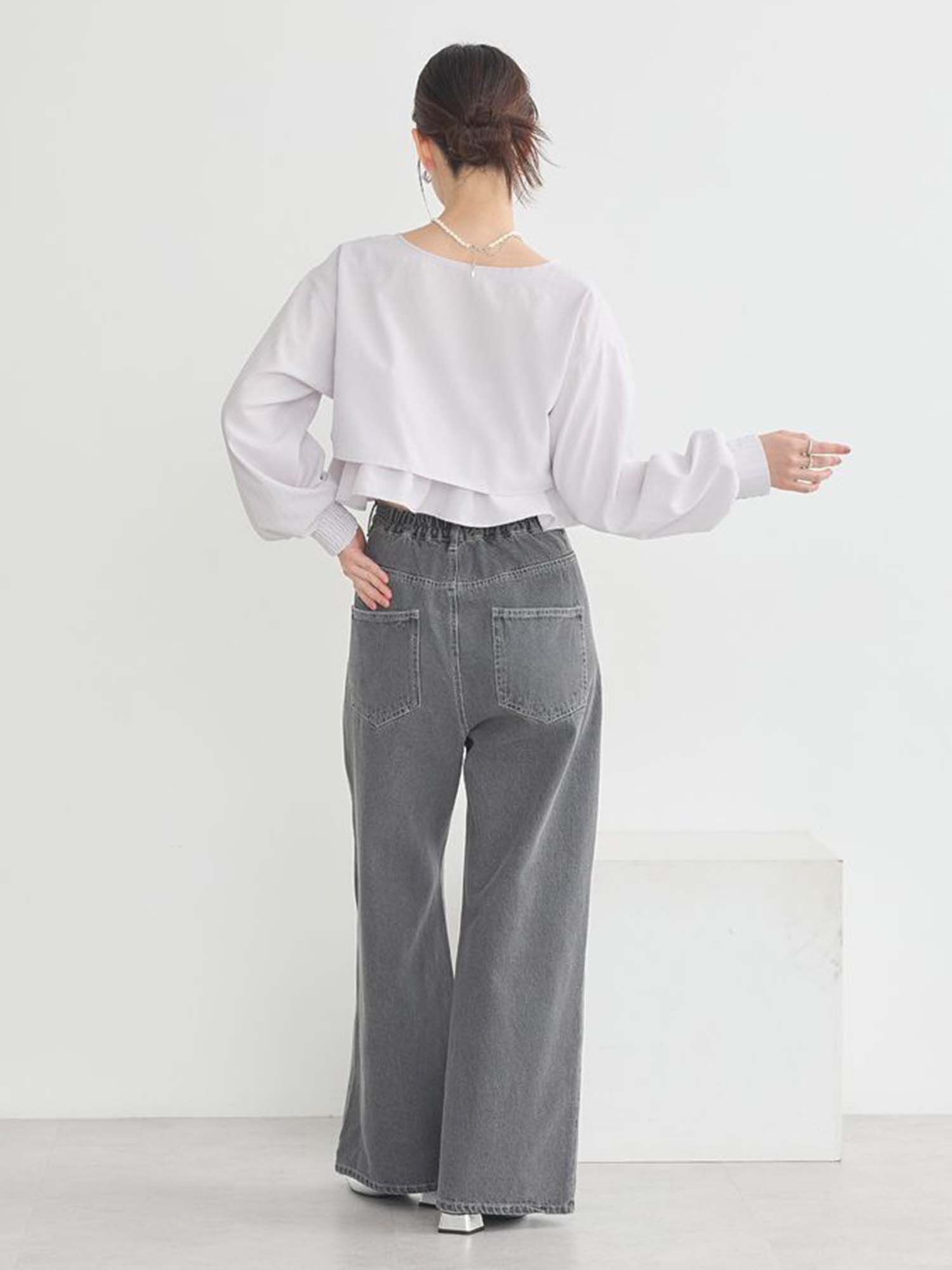 Keiki Tuck Hook Denim Pants