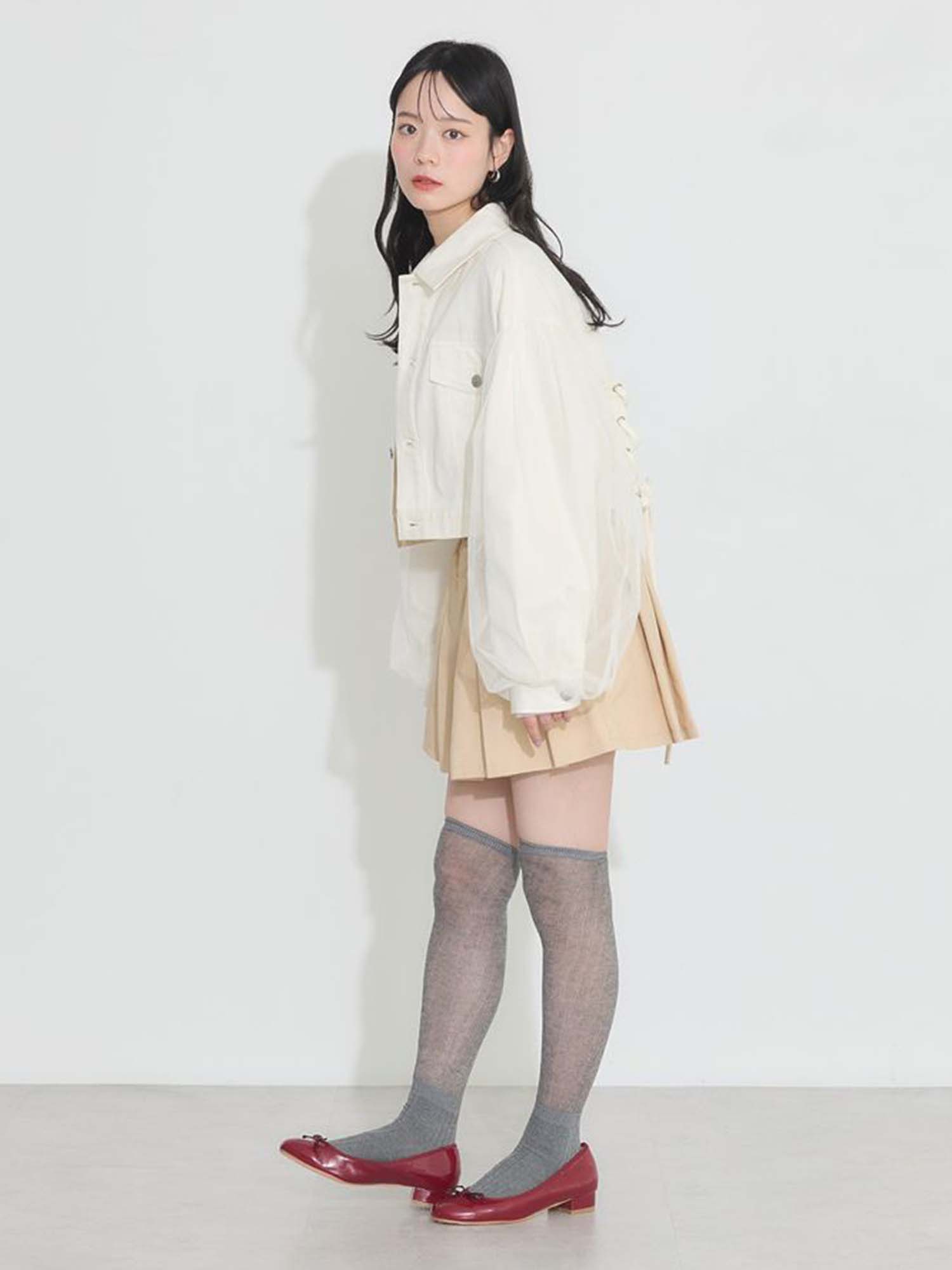 Iroha Lace Up Jacket