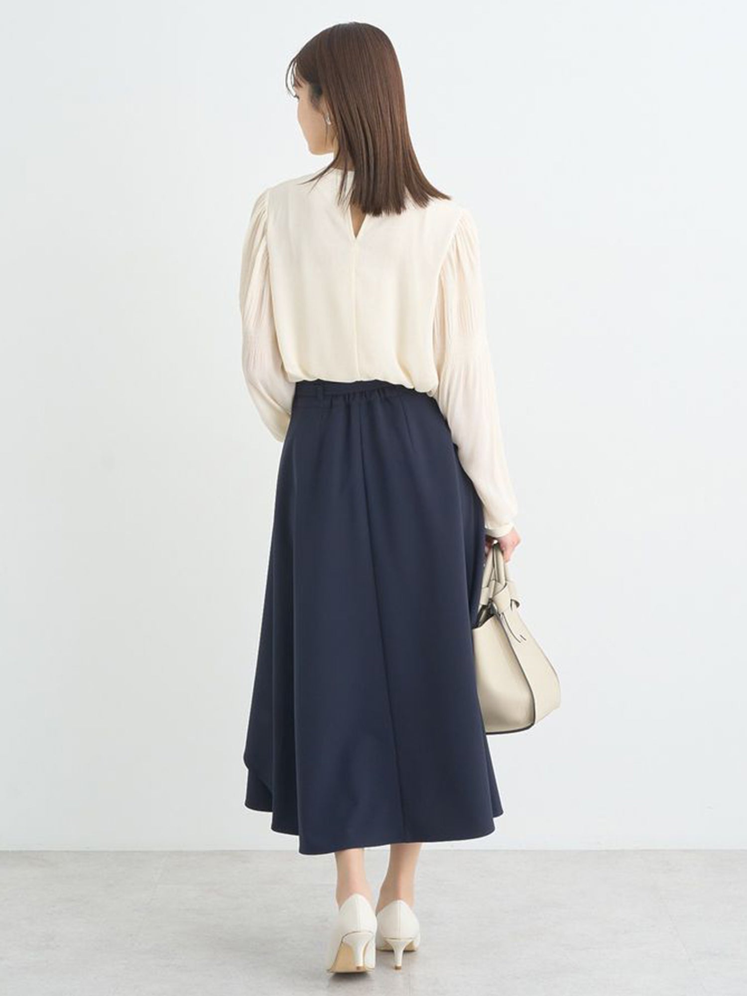 Marumi Pleated Blouse
