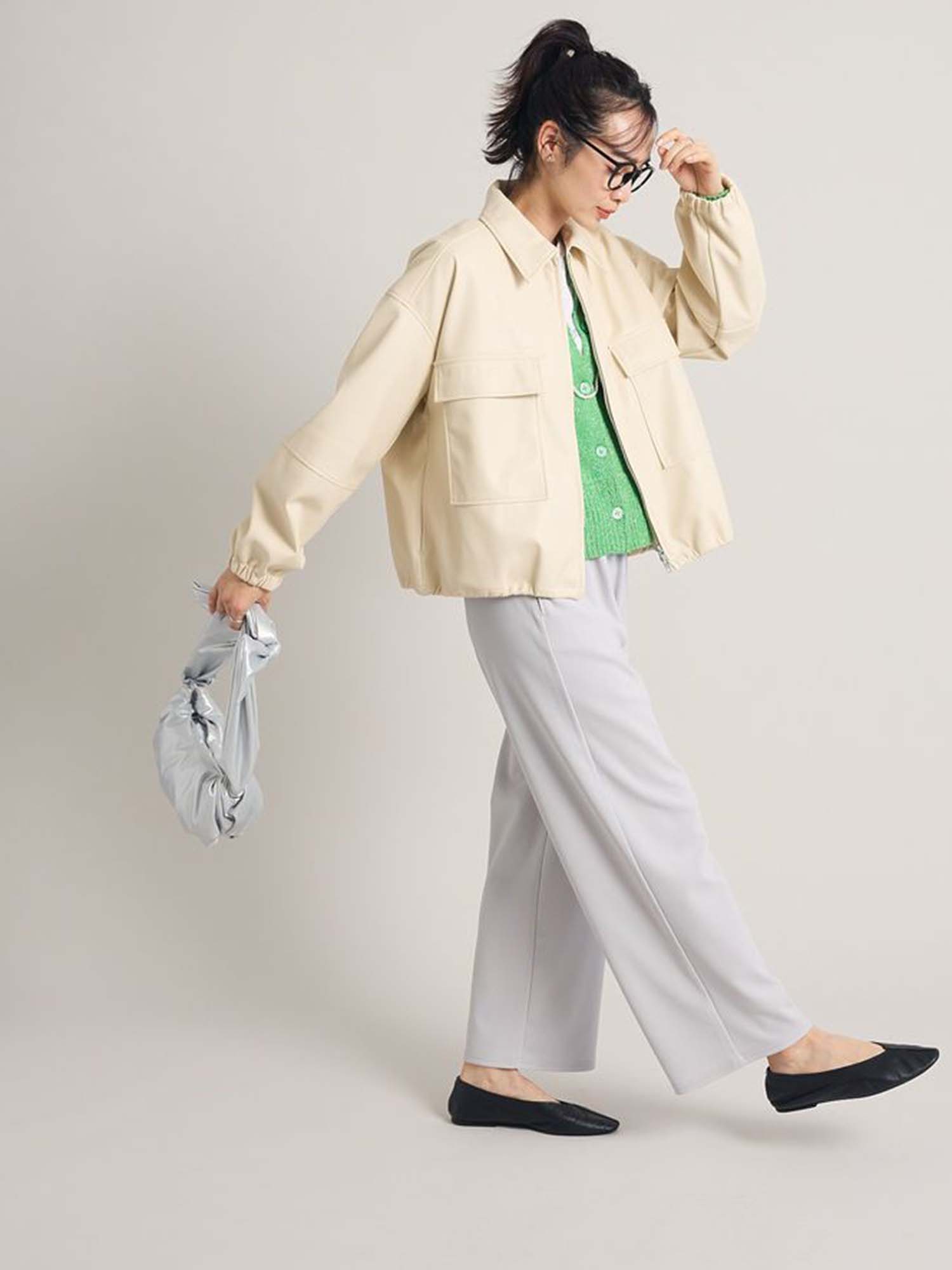 Ryuga Faux Leather Jacket