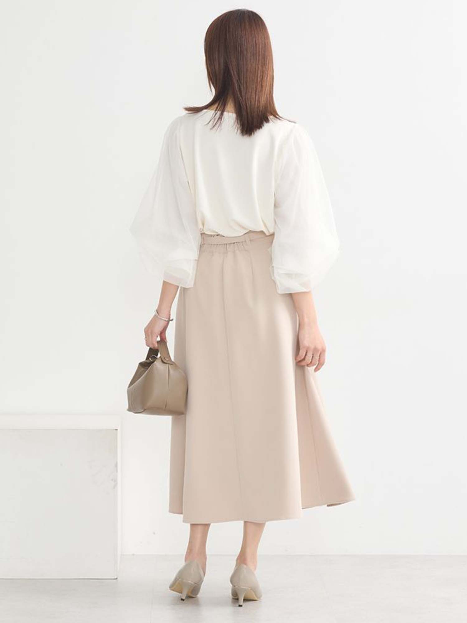 Hiraoka Layered Sleeve Blouse