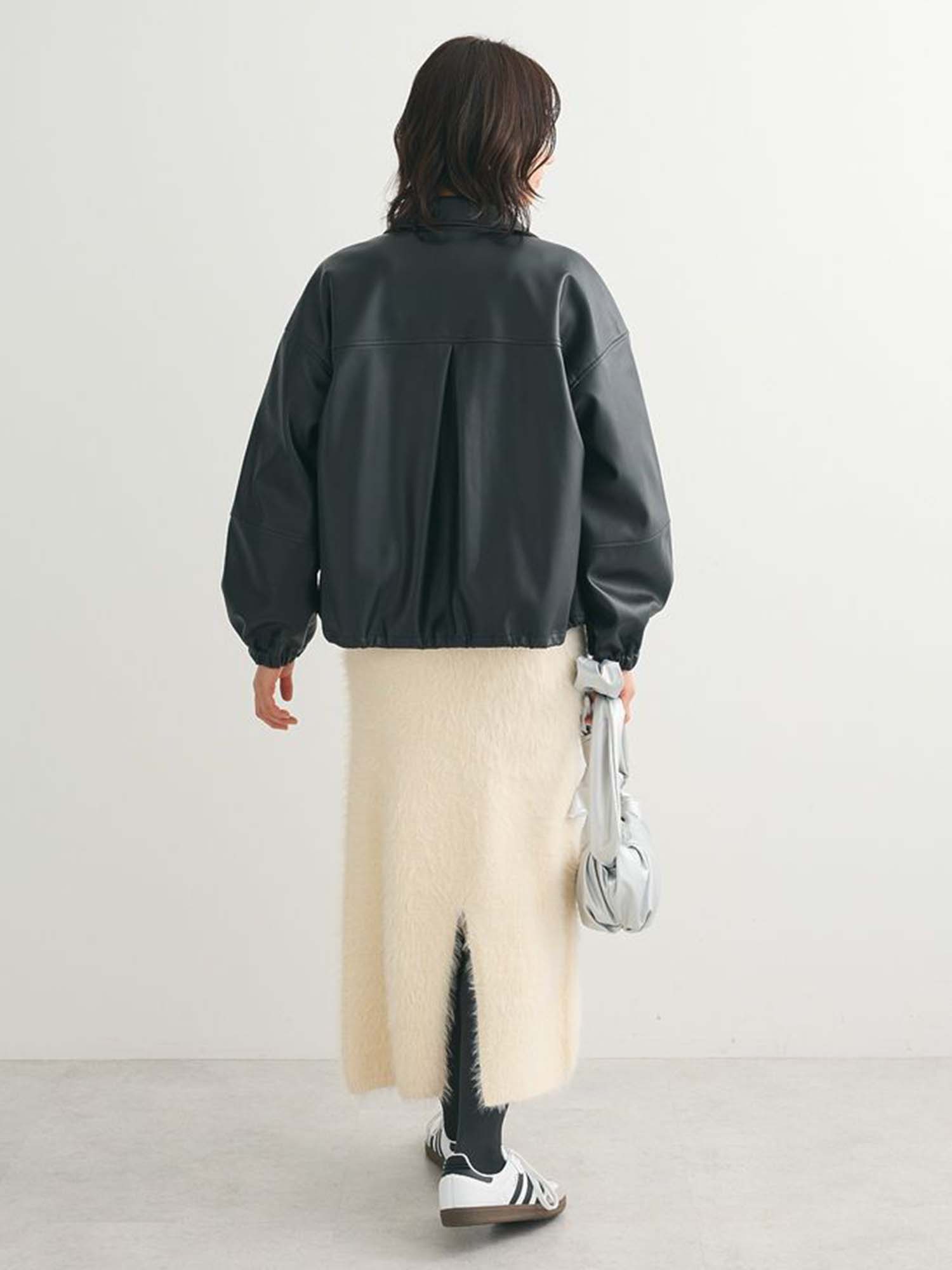 Ryuga Faux Leather Jacket