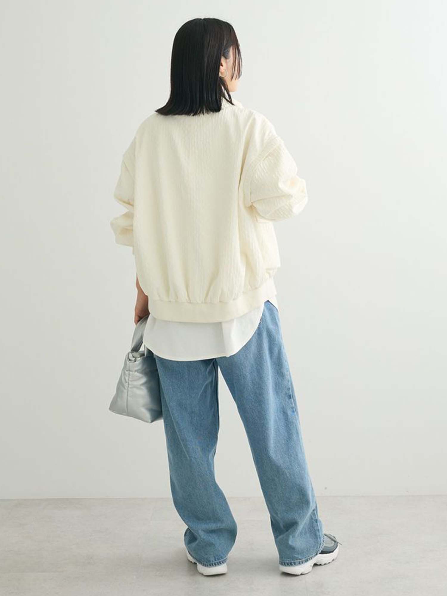 Mieda 2-Way Jacquard Blouson