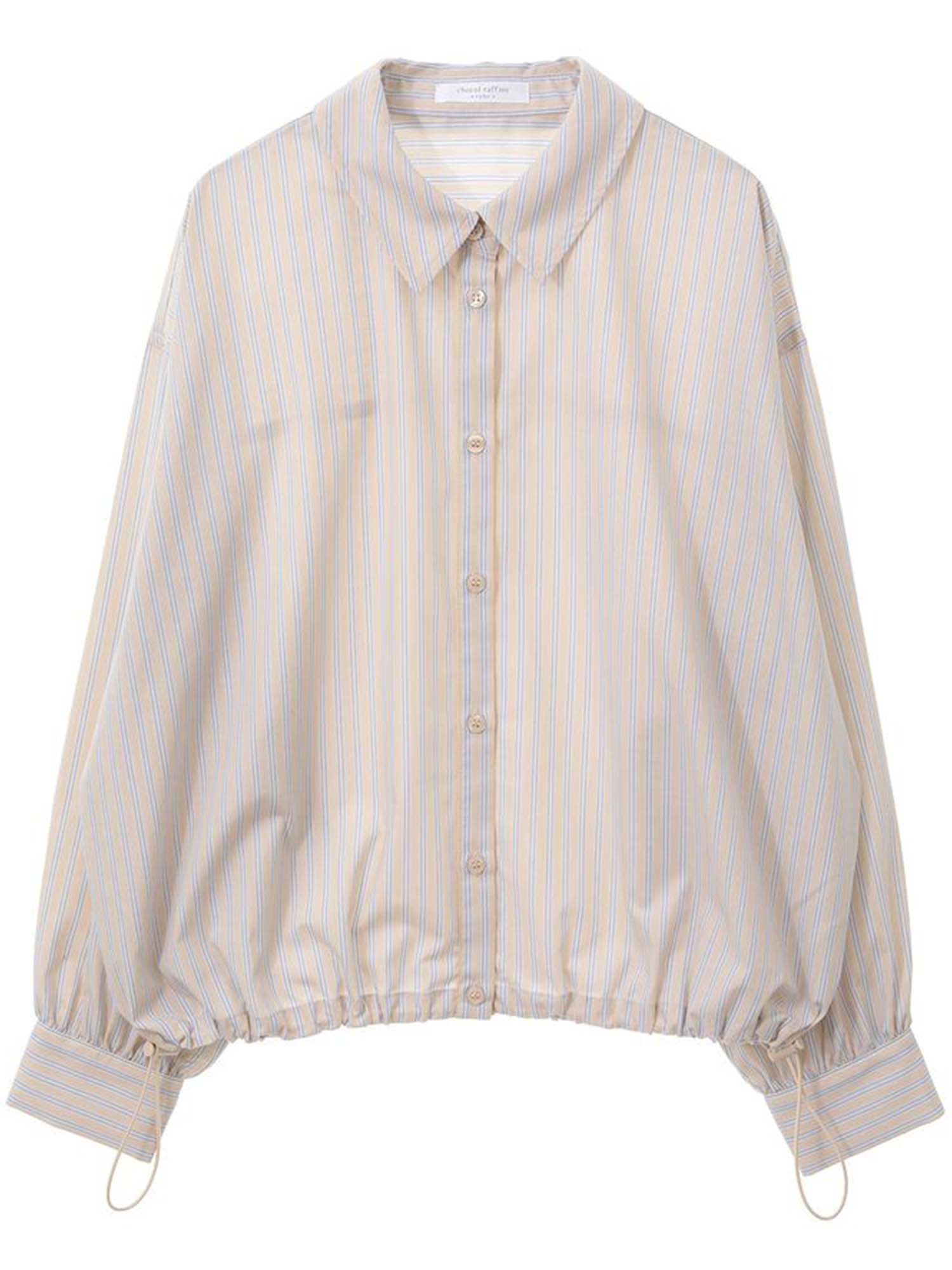 Mizunami Easy-care Drawstring Shirt