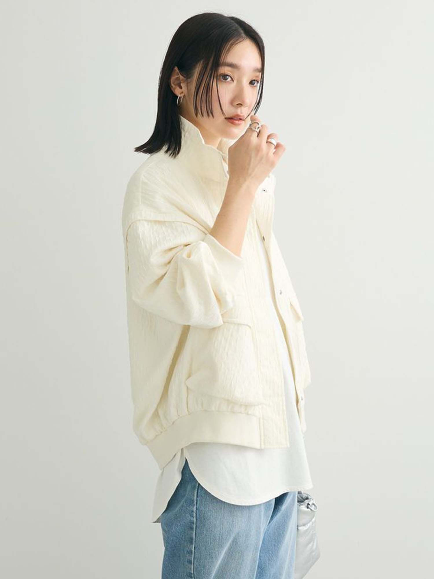 Mieda 2-Way Jacquard Blouson