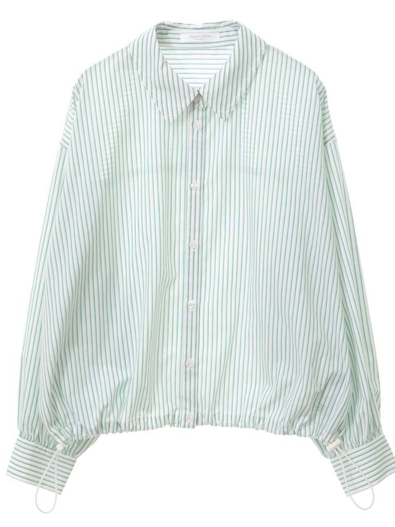 Mizunami Easy-care Drawstring Shirt