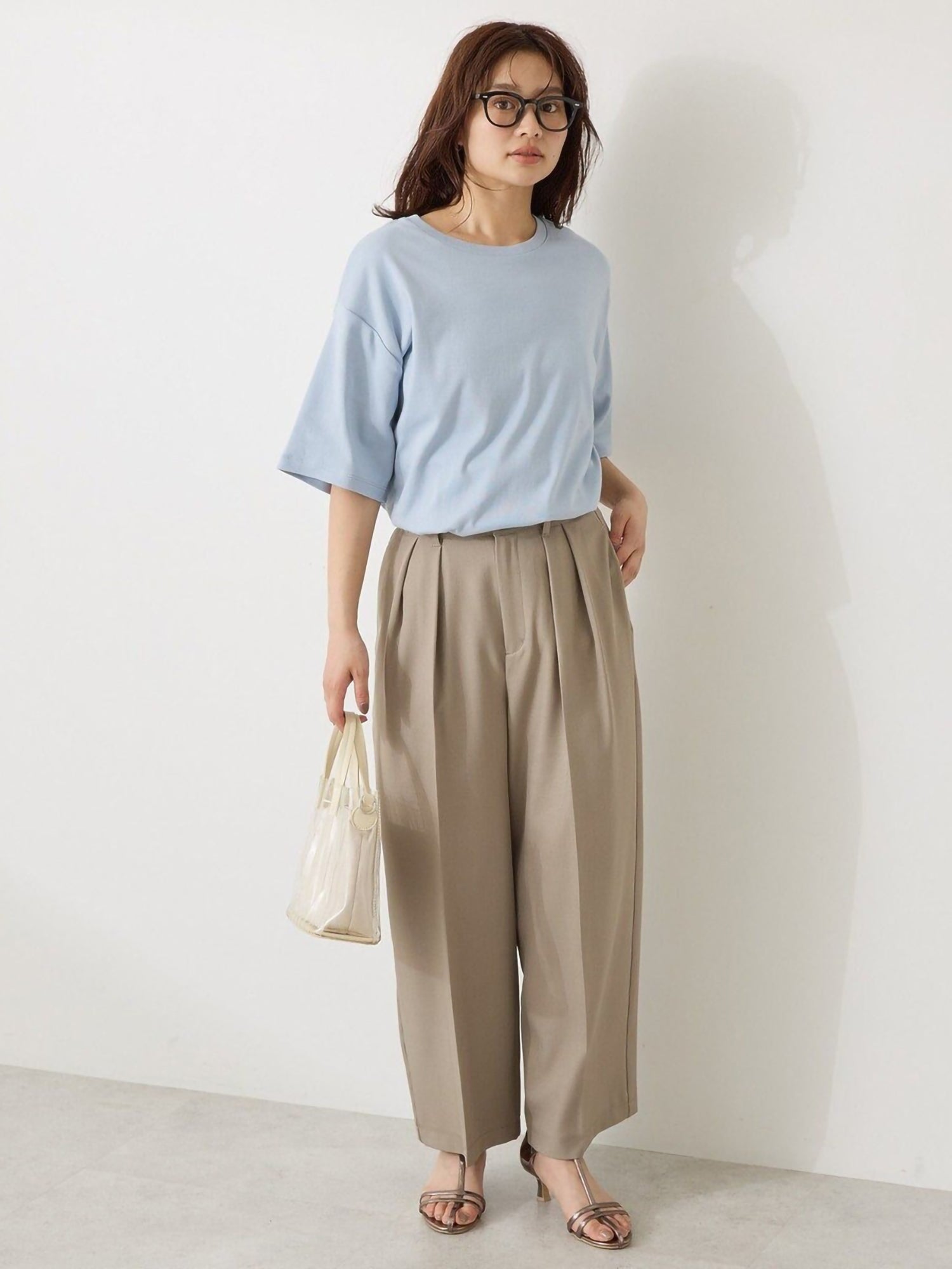 Ayami Loose-Fitting Crew Neck T-Shirt