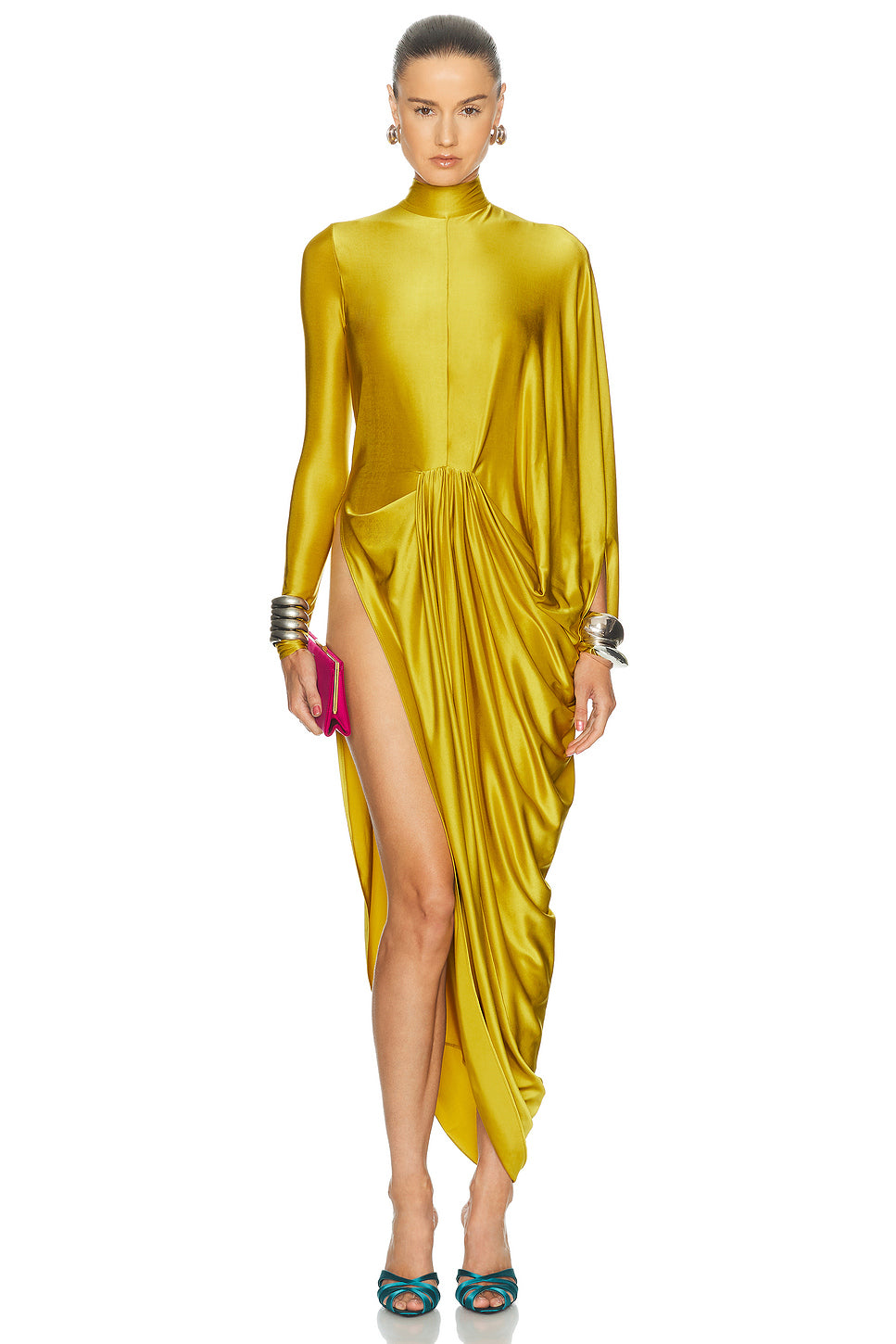 Satin Vestale Dress