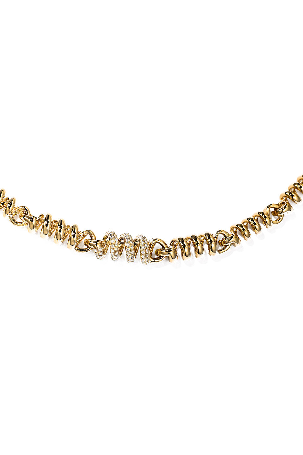 Slinkee Single Diamond Necklace