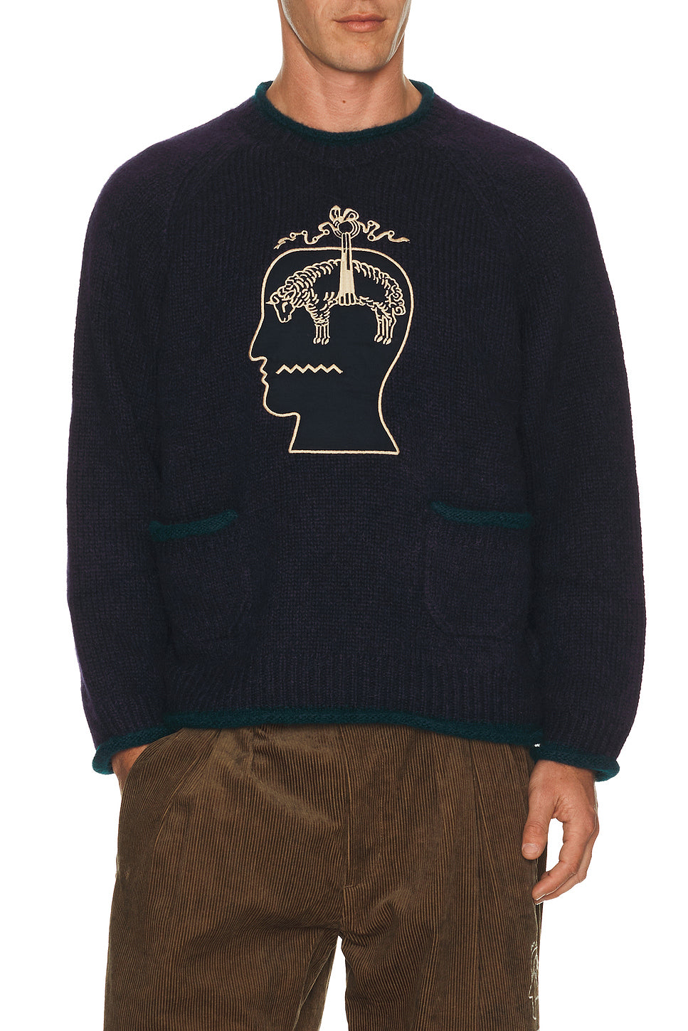 Brooks Brothers California Rolled Neck Sweater