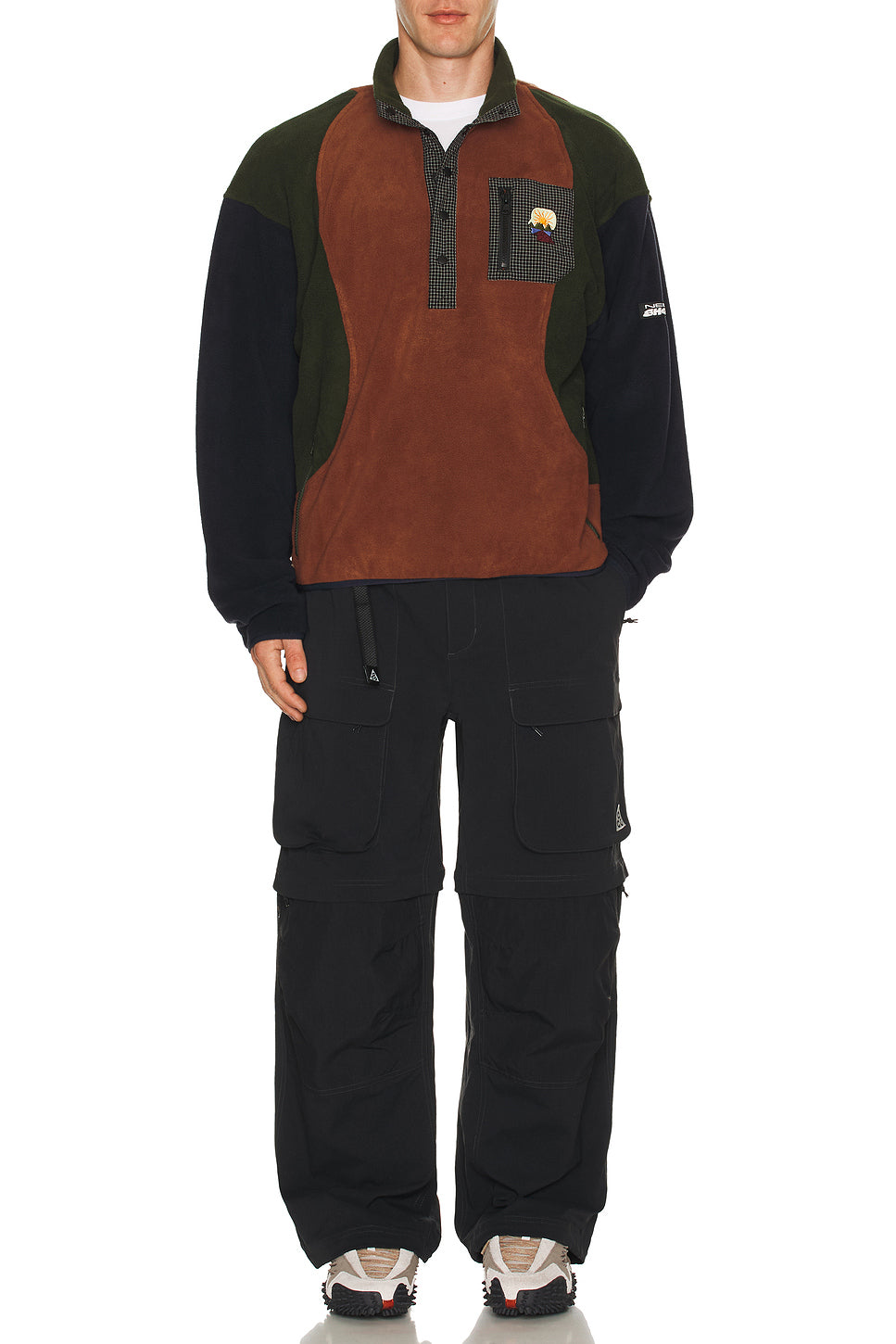 Equipment Ripstop Pullover Fleece Jacket