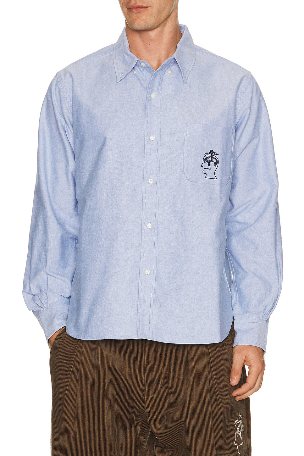 Brooks Brothers California Selvedge Oxford Button Up Shirt