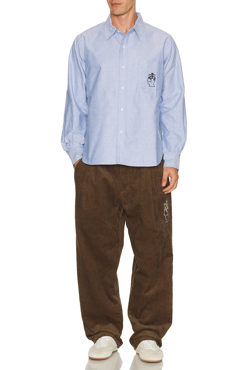 Brooks Brothers California Selvedge Oxford Button Up Shirt