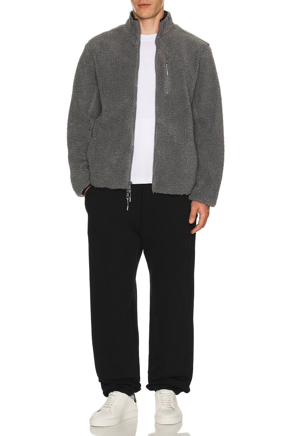 Boucle Fleece Men's Zip Jacket