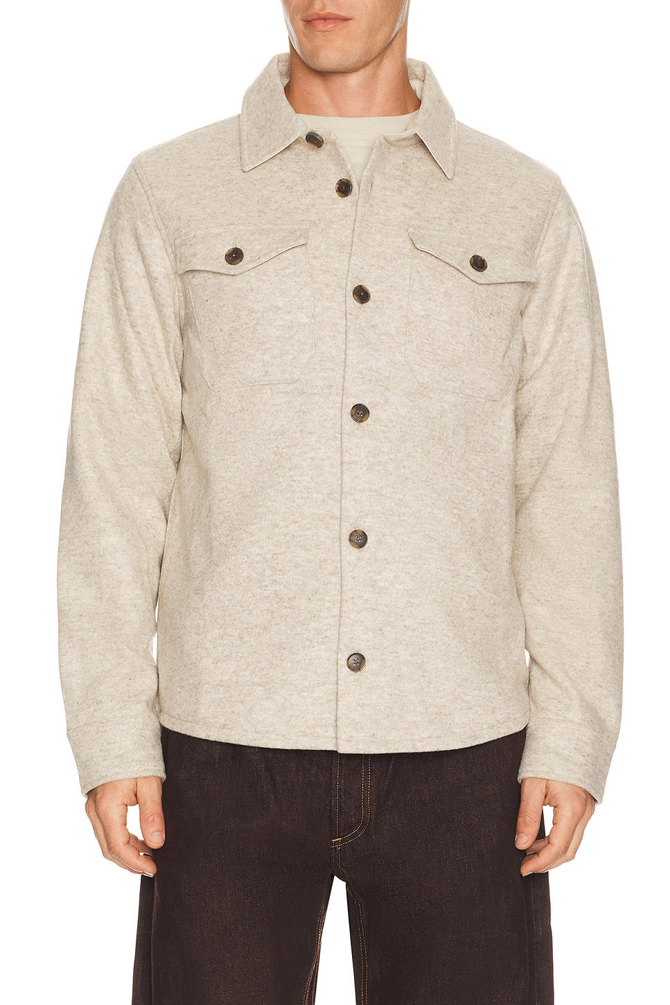 Day To Night Wool Men's Shirt Jacket