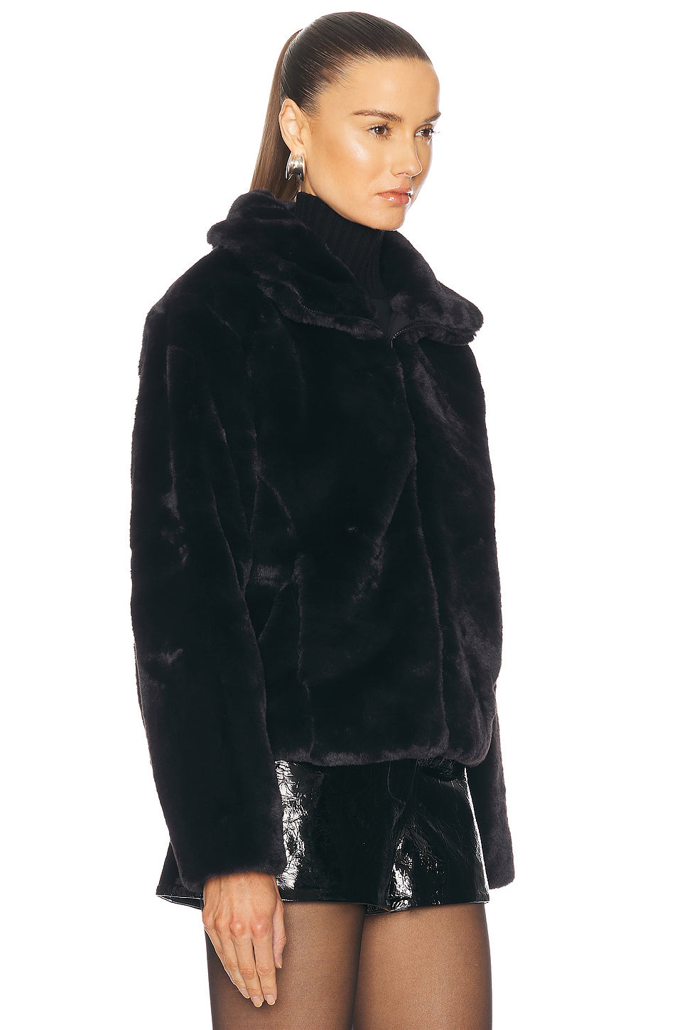 On The List Faux Fur Jacket