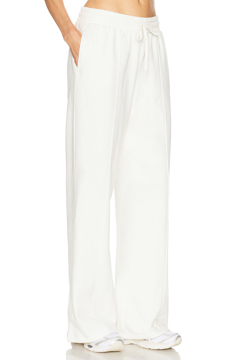 Luxefleece Pintuck Wide Leg Pant