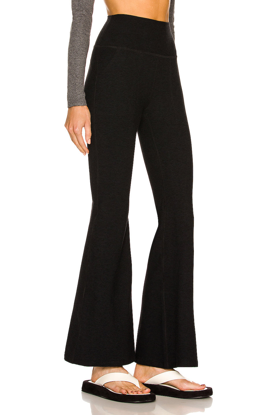 Spacedye All Day Flare High Waisted Pant