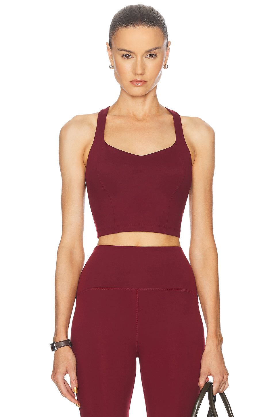 Powerbeyond Intensity Racerback Cropped Tank Top