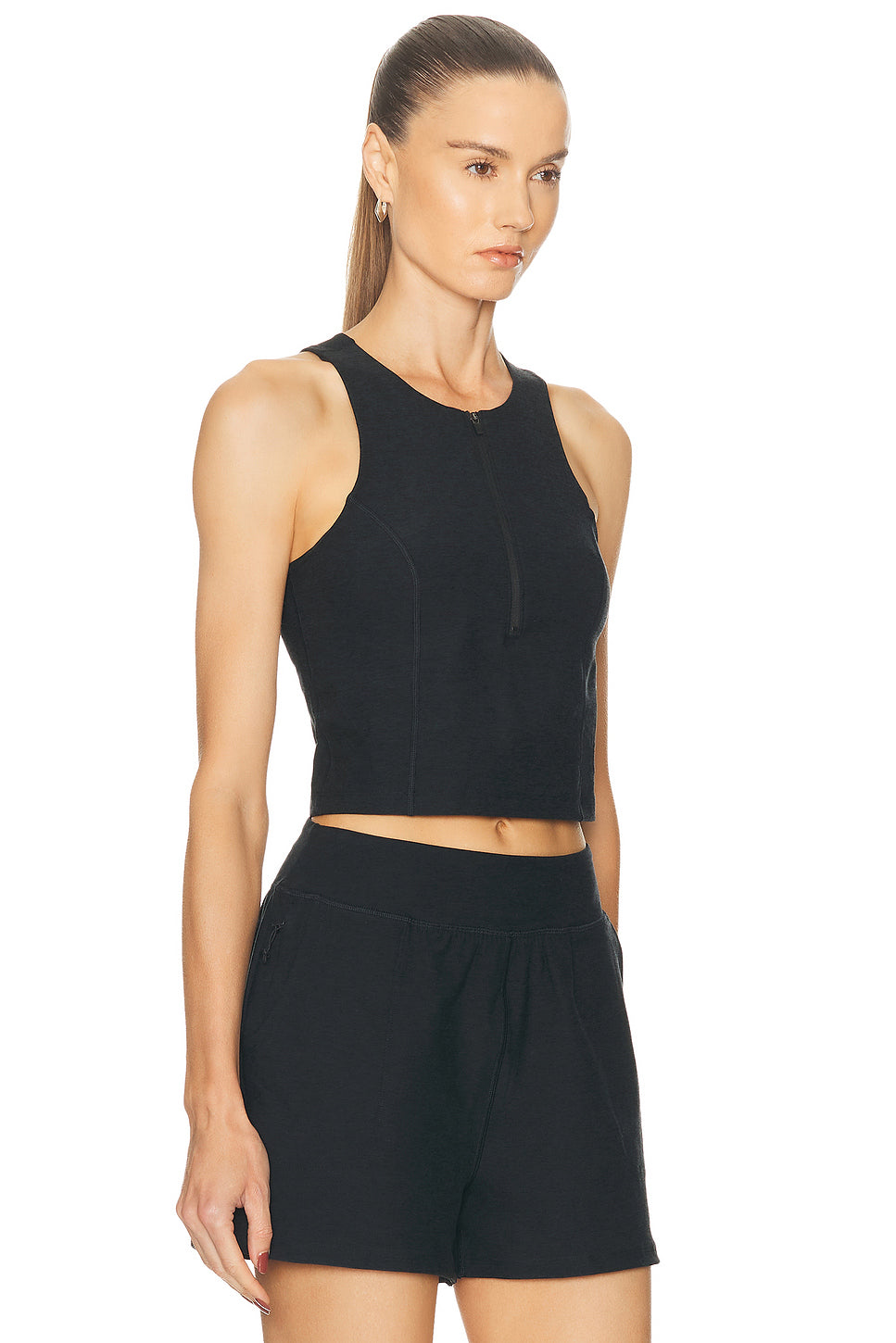 Spacedye Move Up Cropped Tank Top