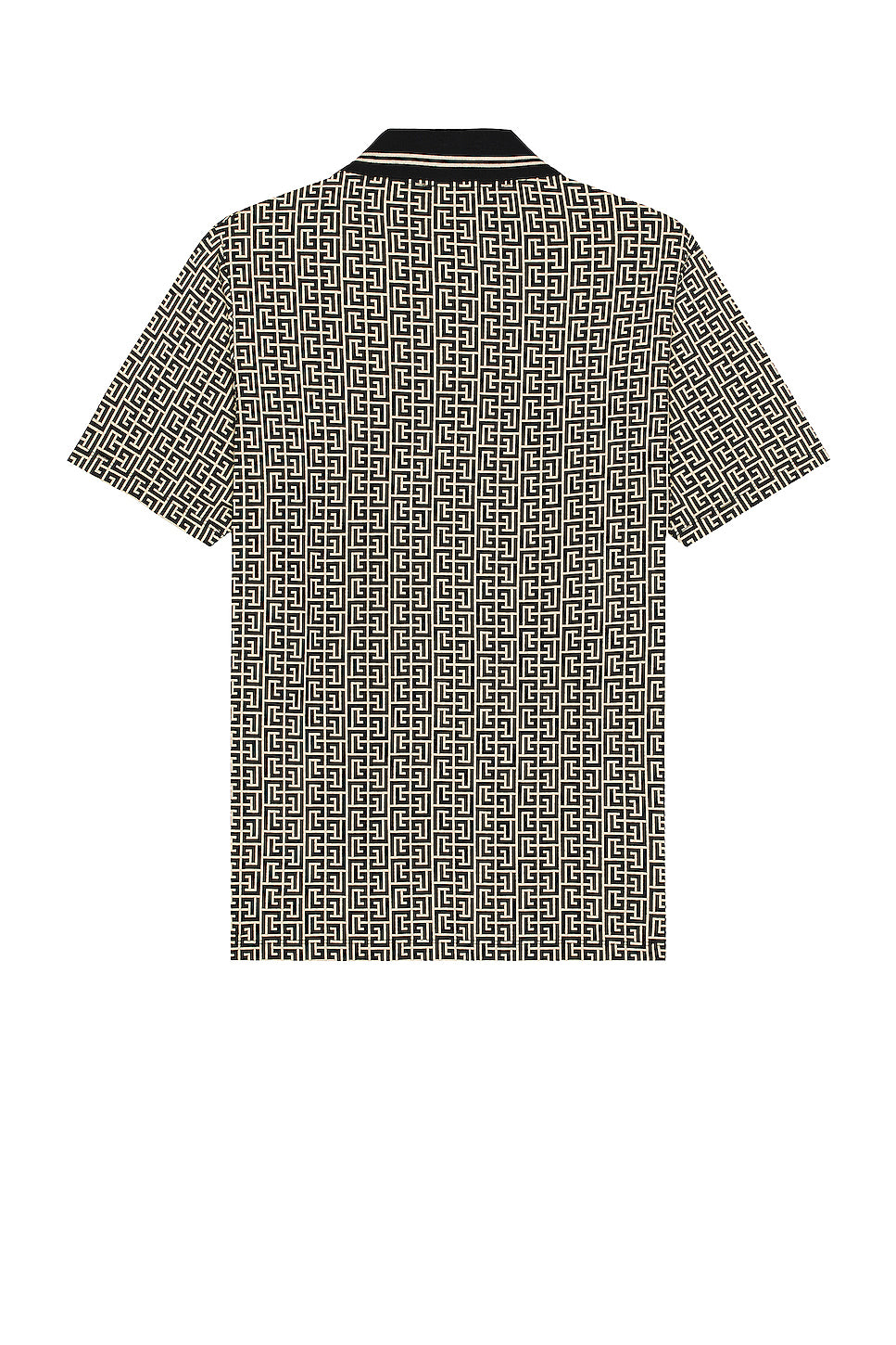 Jacquard Zipped Polo