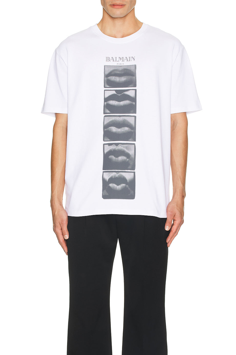 Lips Print T-Shirt