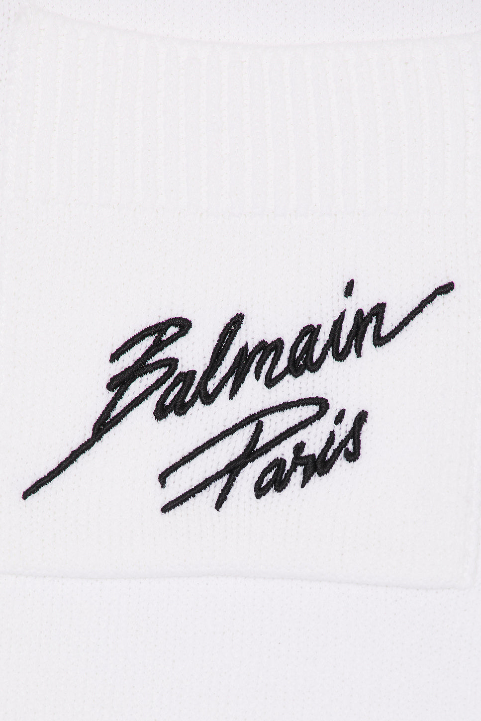 Paris Logo Cotton Knit Polo