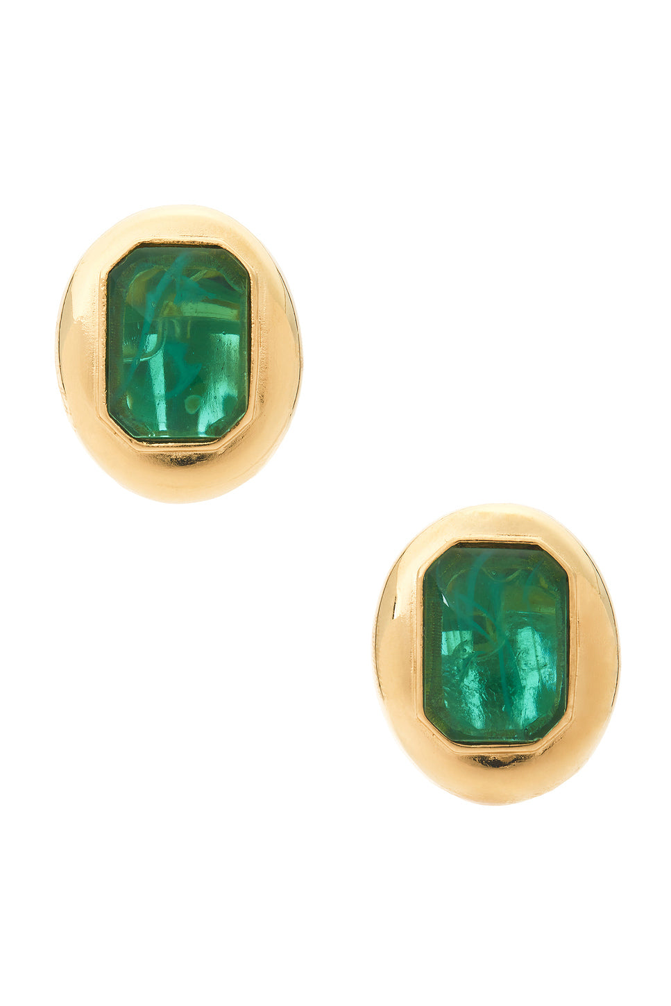 Rectangle Stud Earrings