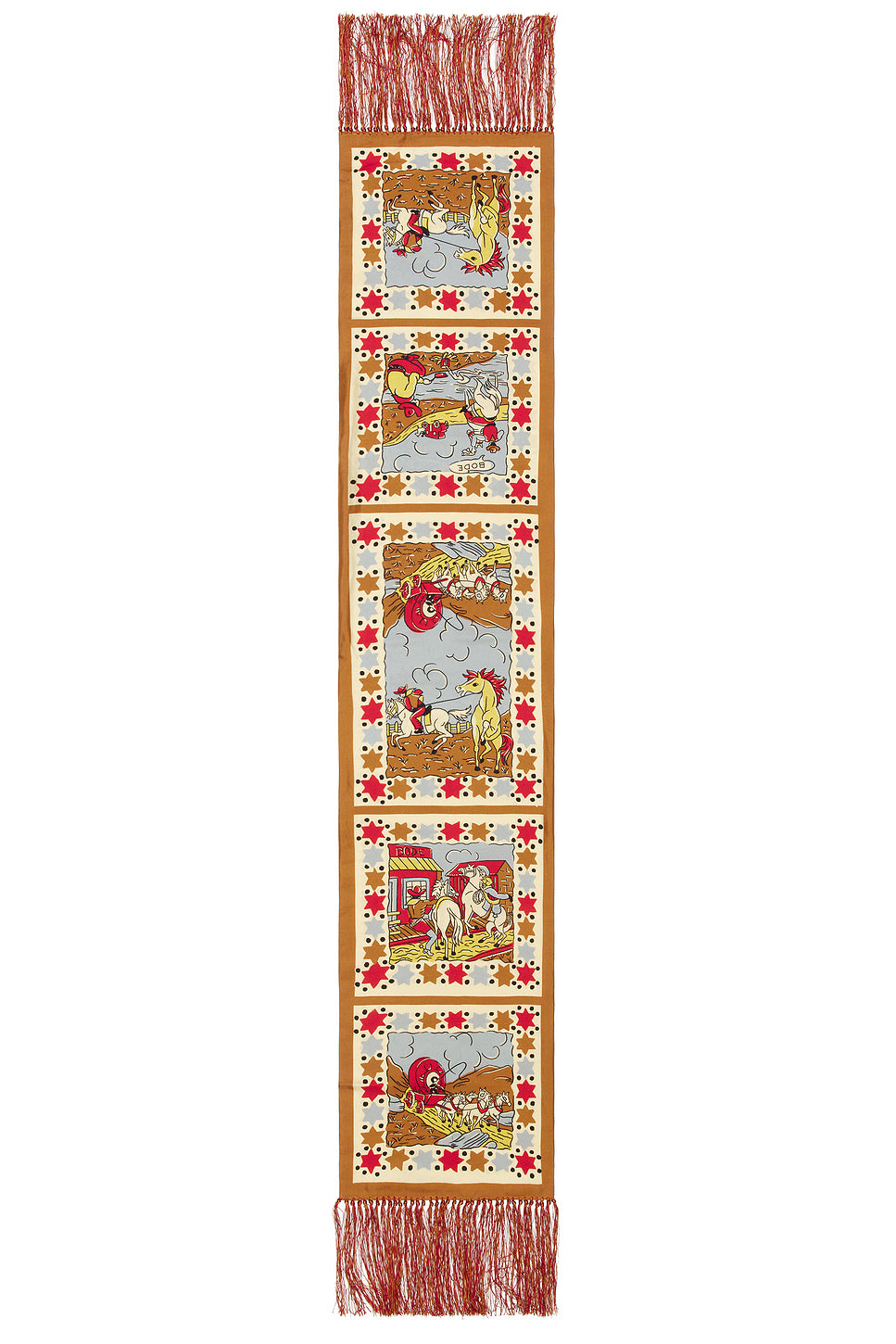 Cowboy Comic Scarf