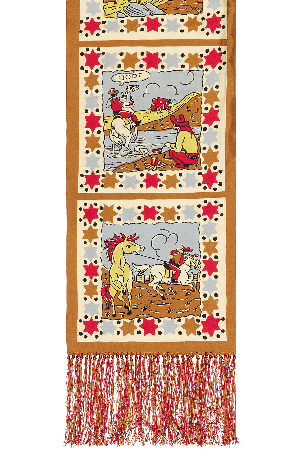 Cowboy Comic Scarf