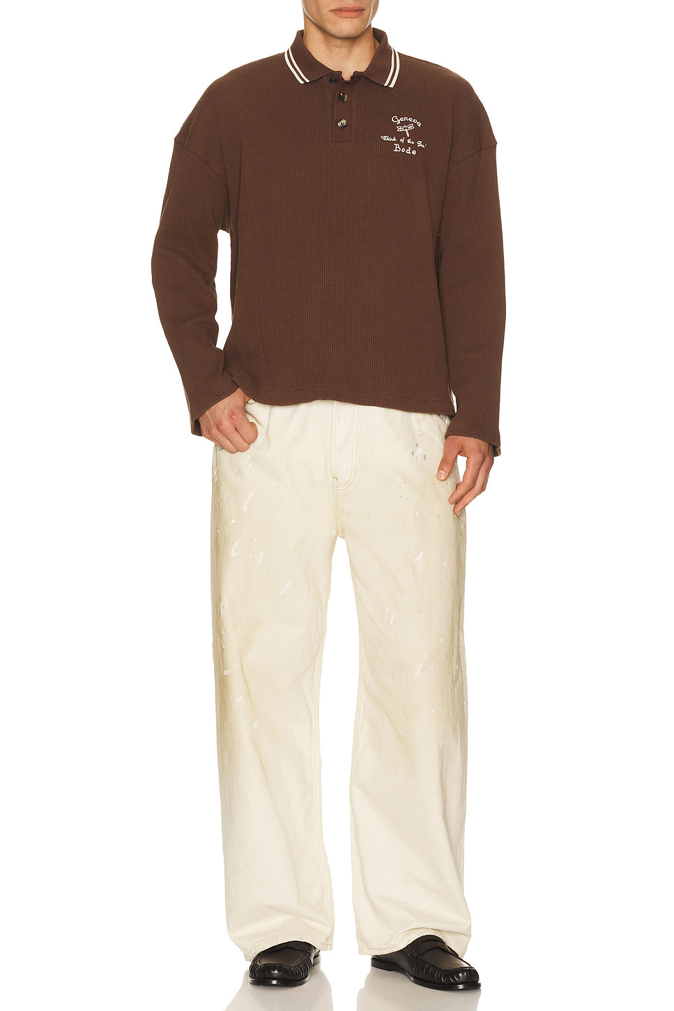 Geneva Waffle Polo