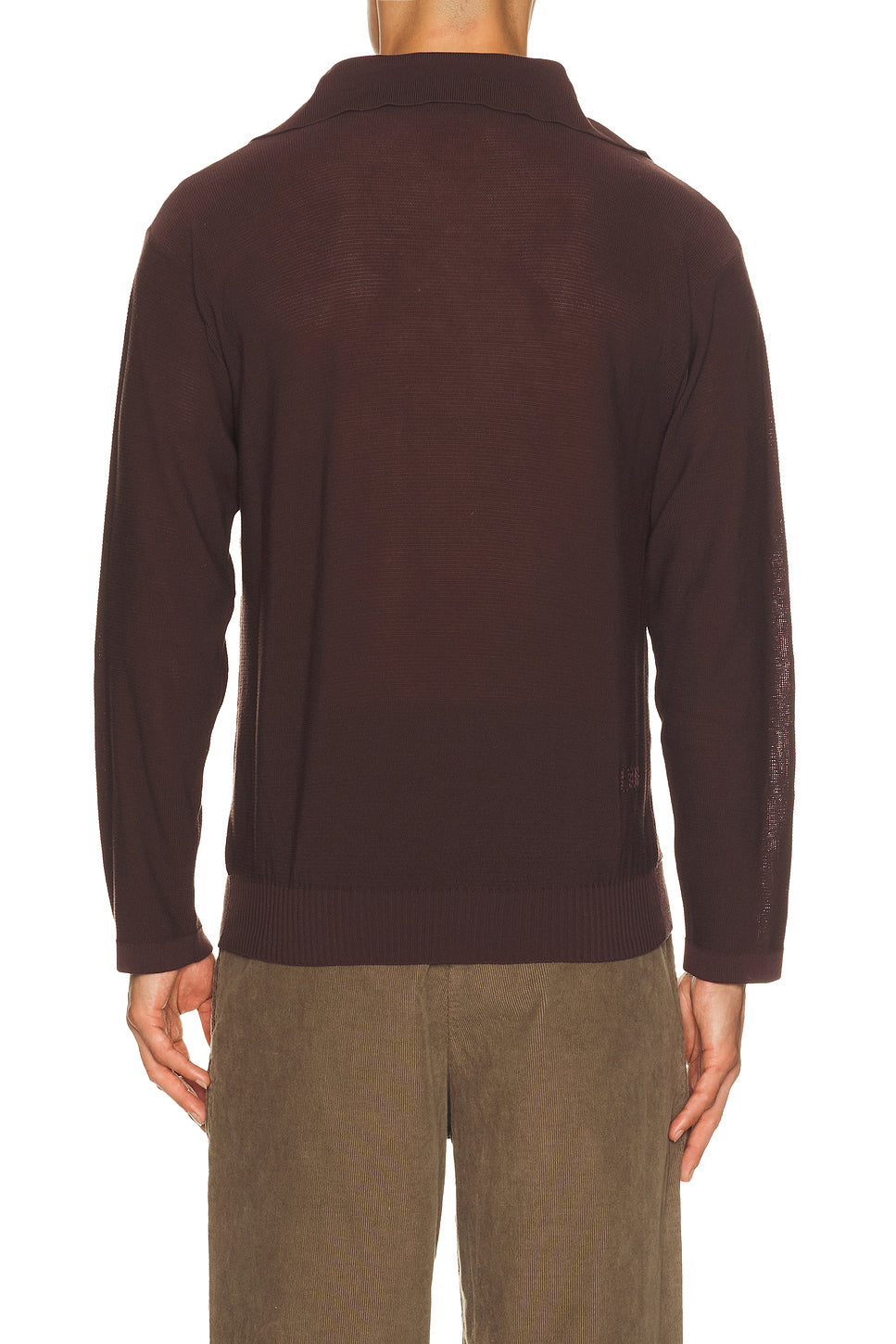 Boxy Polo Long Sleeve