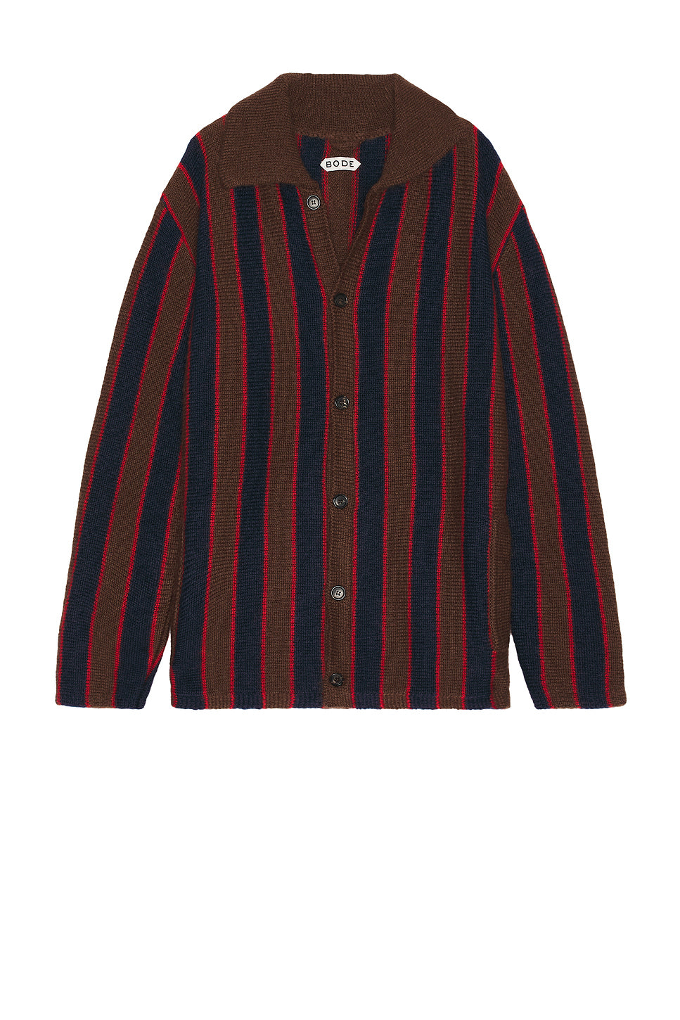 Mohair Stripe Cardigan